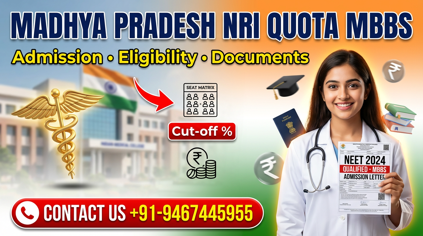 MADHYA PRADESH NRI QUOTA MBBS ADMISSION